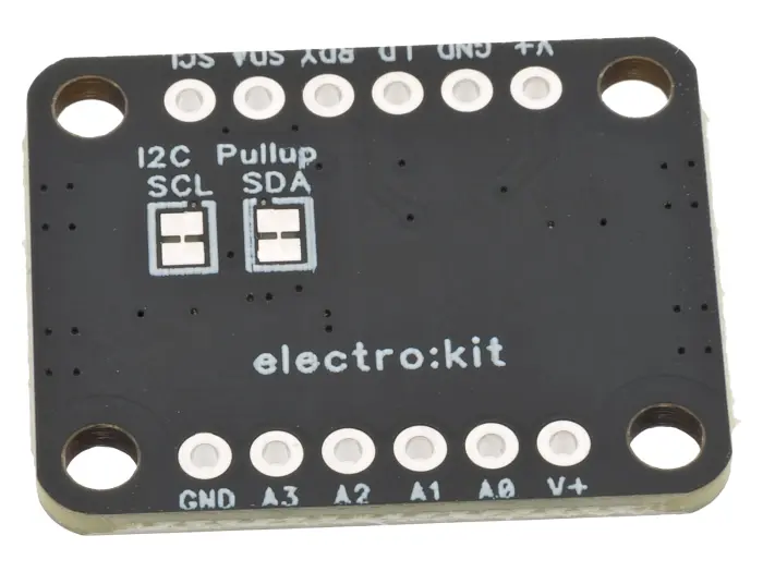 DA-omvandlare 4-kan 12-bit I2C QWIIC @ electrokit (3 of 4)