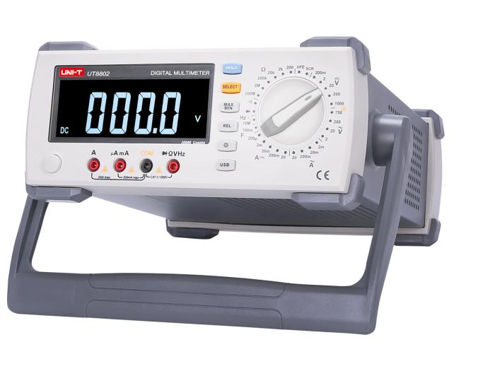 Bänkmultimeter 4 1/2 siffra UNI-T UT8802E @ electrokit (2 av 3)