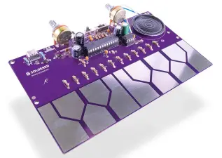 Synth-piano med mikrokontroller - byggsats @ electrokit