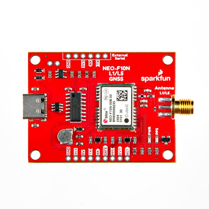 GNSS-modul L1+L5 med SMA-kontakt NEO-F10N @ electrokit (2 av 3)
