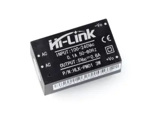 Switchat n&auml;taggregat AC/DC 5V 0.6A 3W - PCB @ electrokit