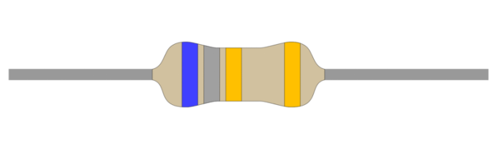 Resistor 1W 5% 6.8ohm (6R8) @ electrokit (1 of 1)