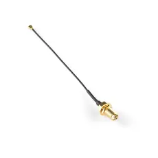 Adapterkabel SMA hona till UFL / MHF 100mm @ electrokit
