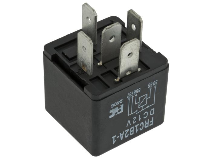 Fordonsrelä 12V 1-pol 40A NO @ electrokit (2 av 2)