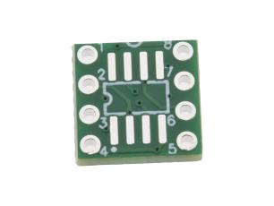Adapterkort SO-8/TSSOP-8 - DIP-8 @ electrokit