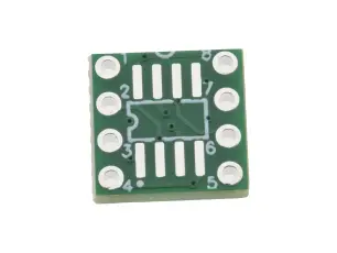 Adapterkort SO-8/TSSOP-8 - DIP-8 @ electrokit