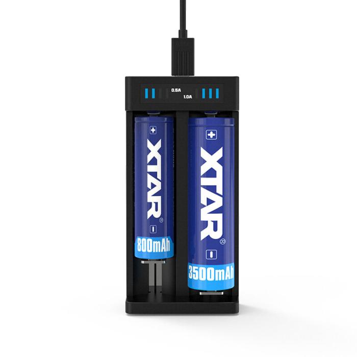 Battery charger Li-Ion 2A for 2x 18650 Xtar MC2 Plus @ electrokit (7 of 7)