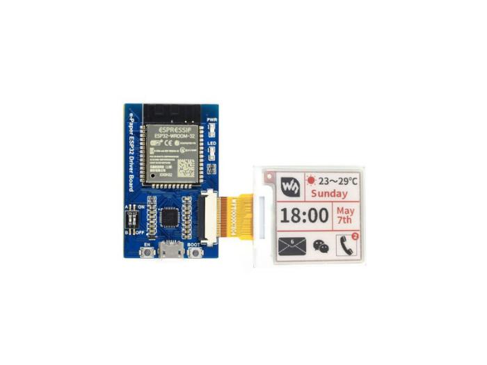 Controller for E-ink displays - ESP32 @ electrokit (5 of 10)