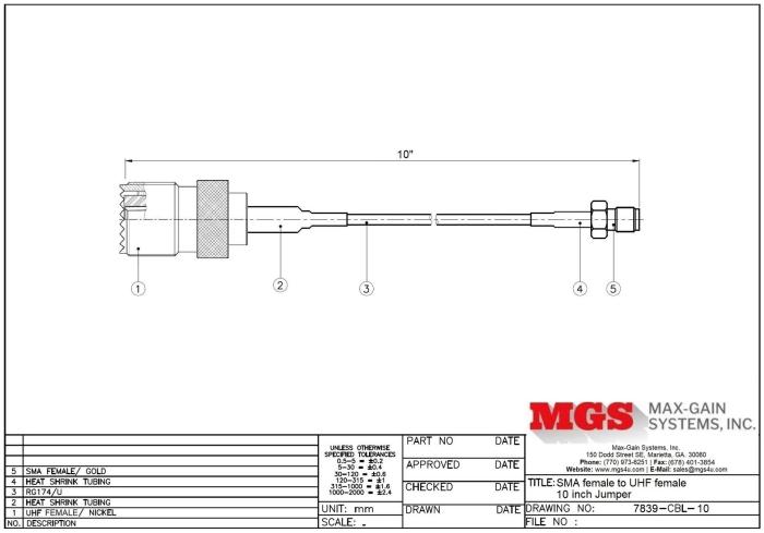 Adapter UHF PL259 female to SMA female @ electrokit (4 of 4)