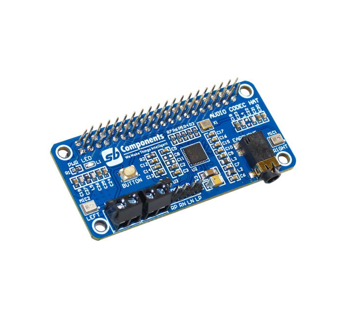 Audio Codec HAT för Raspberry Pi @ electrokit (3 av 4)