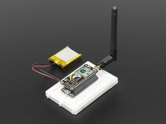 Adafruit LoRa Radio FeatherWing - RFM95W 433 MHz @ electrokit (7 of 7)