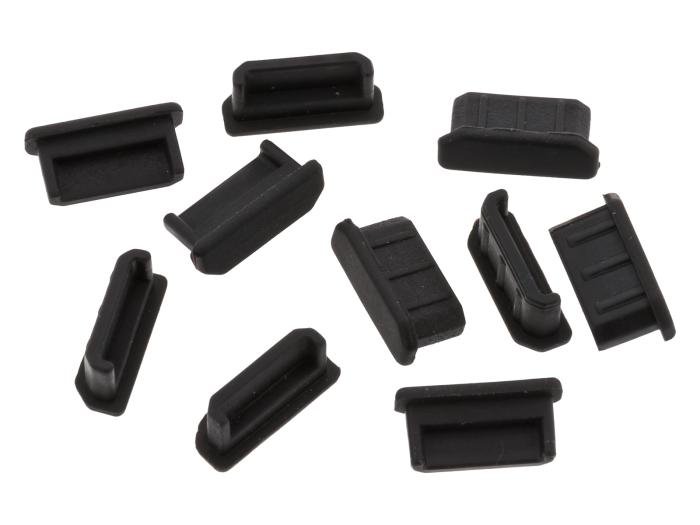 Dammskydd Mini HDMI svart 10-pack @ electrokit (1 av 1)