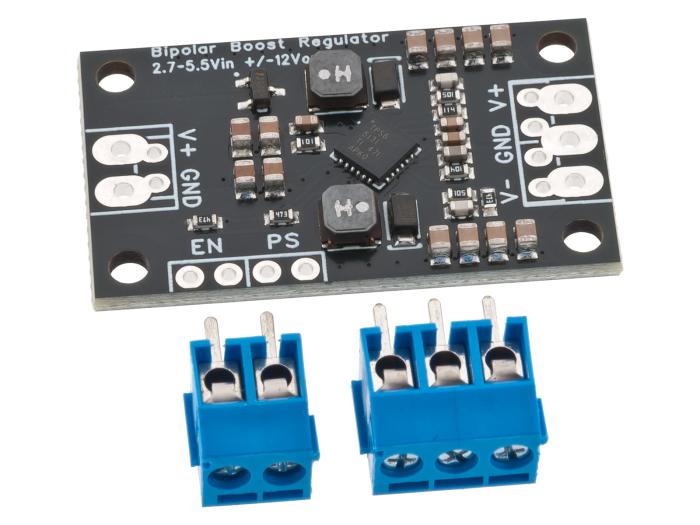 DC-DC Converter Step-Up 2.7-5.5V to ±12V ±300mA @ electrokit (2 of 4)