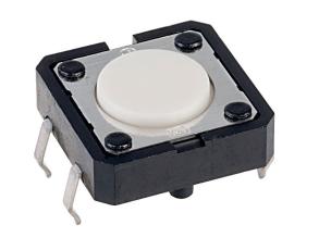 Tactile switch PCB 12x12x4.3mm @ electrokit