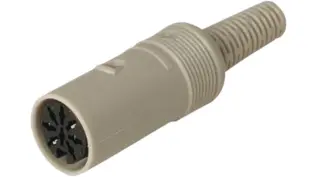 DIN hona 8-pol 270° @ electrokit
