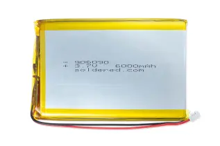Batteri LiPo 3.7V 6000mAh - JST-PH @ electrokit