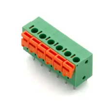 Fj&auml;derplint 6-pol 5.08mm 0.2-2.5mm&sup2; PCB vertikal @ electrokit