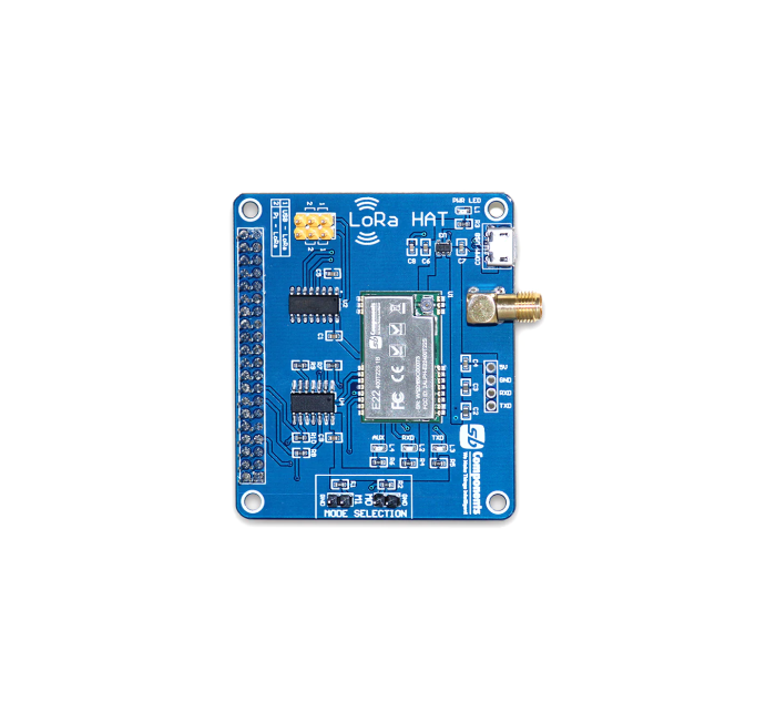 LoRa HAT 433 MHz @ electrokit (3 av 4)