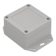 Enclosure flange 75x75x45mm ABS IP65 @ electrokit