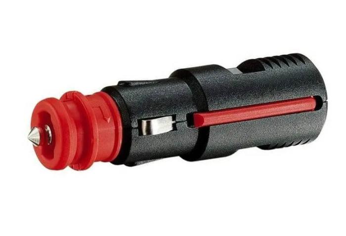 12V kontakt cigg/DIN 8A säkring - skruvavlastning @ electrokit (3 av 3)