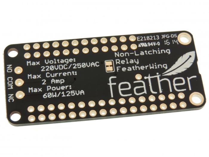 Non-Latching Mini Relay FeatherWing @ electrokit (2 of 3)