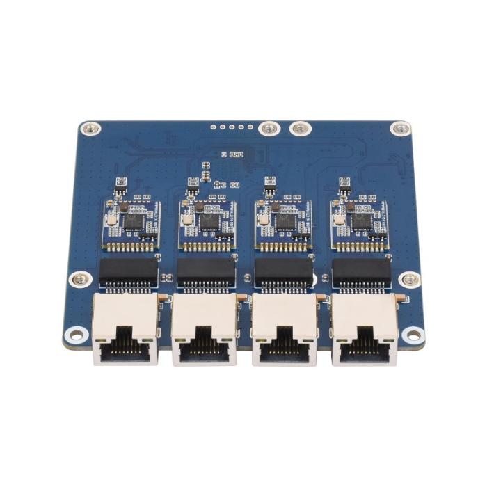 4-port NIC 2.5GB Ethernet for Raspberry Pi 5 @ electrokit (3 of 10)