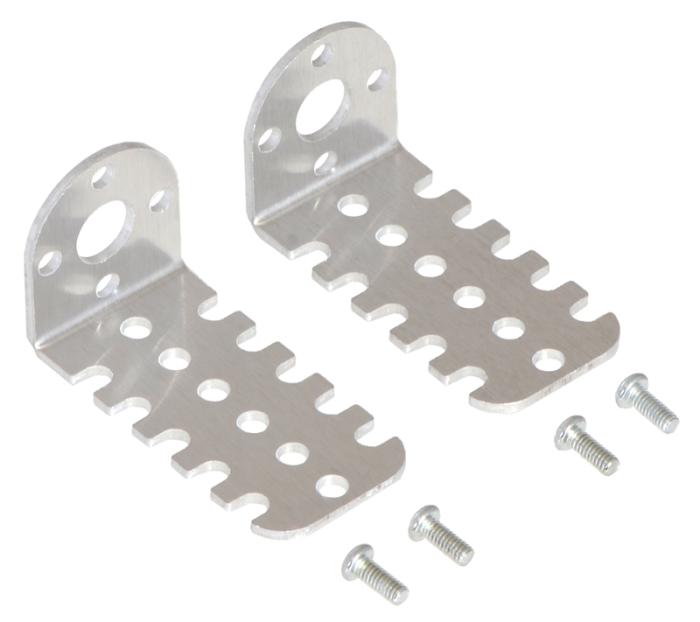 Monteringsvinkel för DC-motor 20mm - 2-pack @ electrokit (1 av 3)
