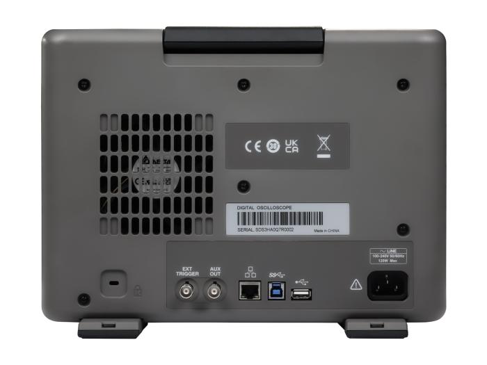 Oscilloskop 350MHz 4-kan 12-bit Siglent SDS3034X HD @ electrokit (6 av 9)