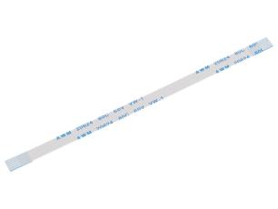 FPC-kabel 8-pol 0.5mm 100mm samma-sida @ electrokit