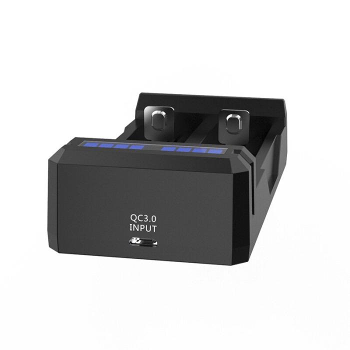 Batteriladdare Li-Ion 4A för 2x 18650 Xtar SC2 @ electrokit (5 av 5)