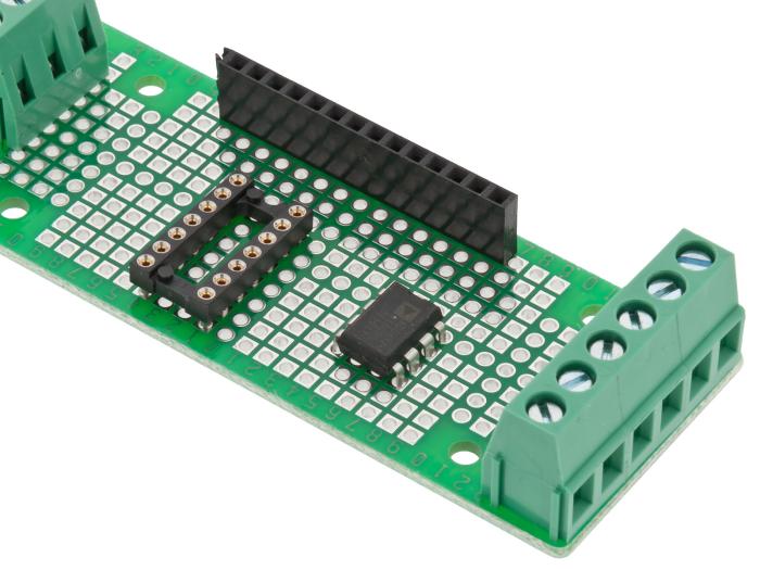 Experimentkort för DIN-kapsling D2MG @ electrokit (2 av 4)
