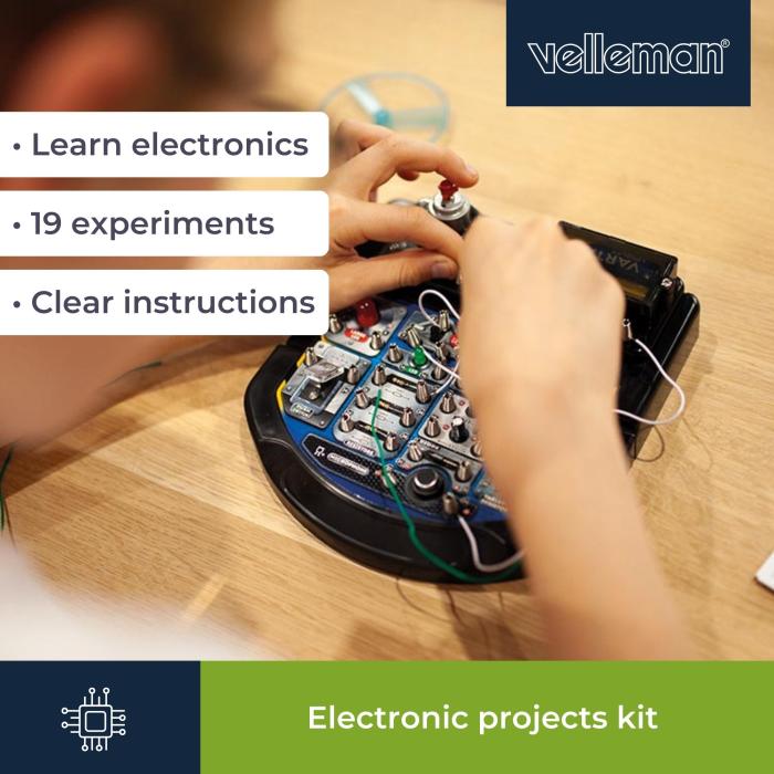 Experimentlåda för elektronik - 18 projekt @ electrokit (4 av 10)