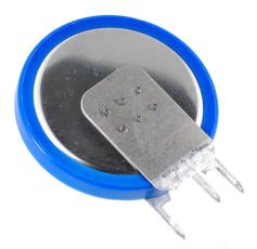 CR2430 SLF PCB vertikal 3V litium batteri Varta @ electrokit