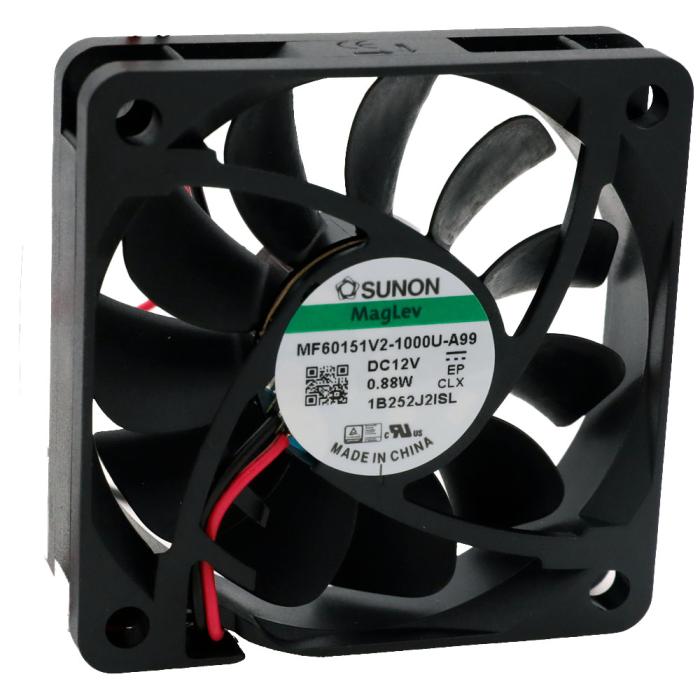 Fan 80x80x25mm 24VDC 33dBA 69.6m³/h @ electrokit (1 of 1)