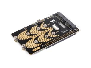 PCIe HAT for dual SSDs to Raspberry Pi 5 @ electrokit