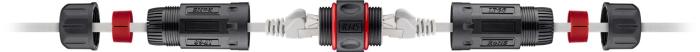Coupler for Cat6 cable RJ45 outdoor IP68 @ electrokit (2 of 4)
