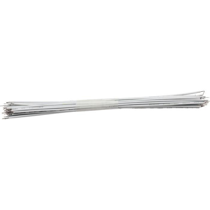 Kopplingstråd 150mm vit 25-pack AWG26 @ electrokit (1 av 1)