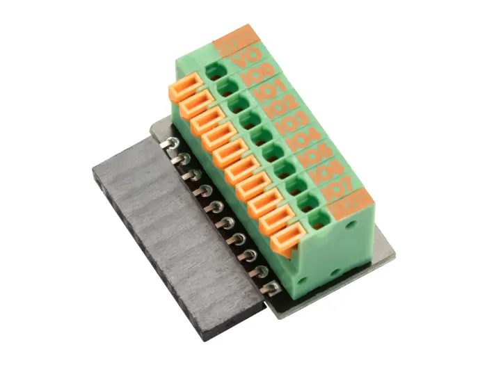 Bus Pirate 5 KF141 vertical quick connect @ electrokit (1 of 1)
