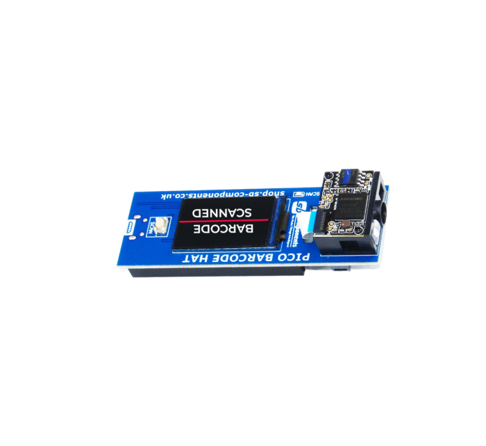 Streckkodsläsare med display för Raspberry Pi Pico @ electrokit (4 av 5)
