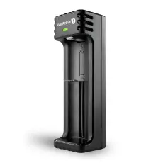 Batteriladdare Li-Ion 1A f&ouml;r 1x 18650 USB-C @ electrokit