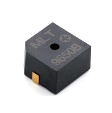 Aktiv piezosummer 85dB 2.7kHz 5V SMD 9.6x9.6mm @ electrokit