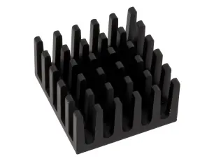 Heatsink BGA 21x21x11.4mm black @ electrokit