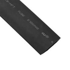 Krympslang 25.4mm 1m svart @ electrokit