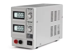 Labaggregat 0-15V 0-3A @ electrokit