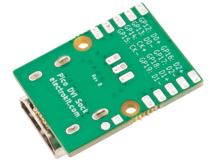 DVI Sock för Raspberry Pi Pico @ electrokit (2 av 6)