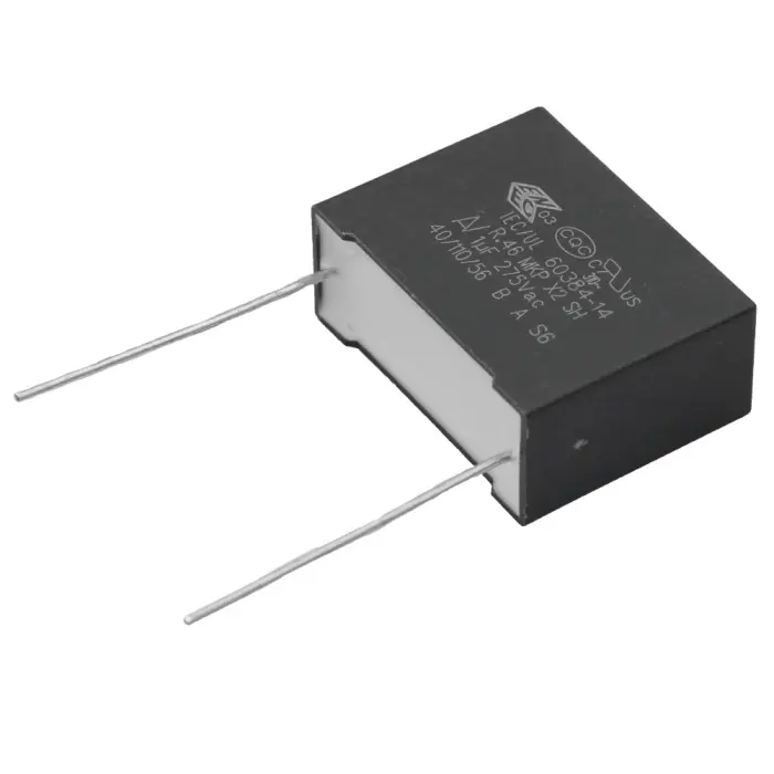 X2 kondensator 1uF 275VAC 22.5mm @ electrokit (1 av 1)