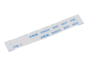 FPC-kabel 15-pol 0.5mm 50mm samma-sida @ electrokit