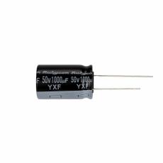 Elektrolytkondensator 1000uF 50V 105C &oslash;16x25mm 10000h @ electrokit