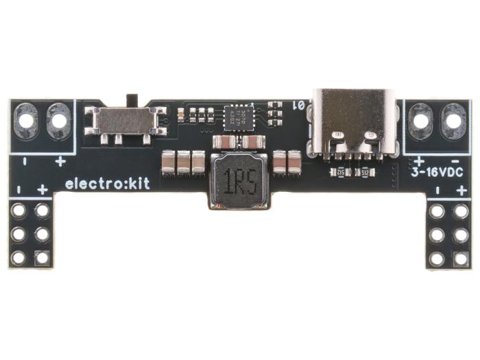 Strömförsörjning för kopplingsdäck 3.3/5V USB-C @ electrokit (7 av 8)
