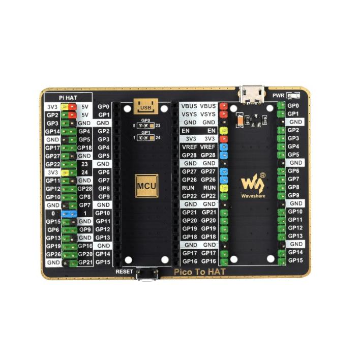 Dual GIPO board for Raspberry Pi Pico @ electrokit (4 of 6)